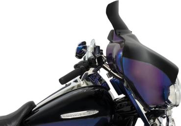 DS 2310-0668 Scheibe 6,5" dark black smoke für Batwing Verkleidung