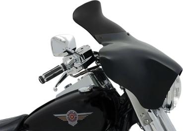 DS 2310-0669 Scheibe 9" dark black smoke für Batwing Verkleidung