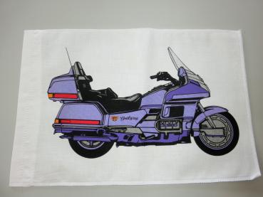 S 04420 Flagge 20 x 30 mit Aufdruck GL 1500 magenta