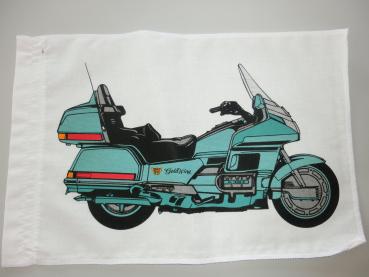 S 04410 Flagge 20 x 30 mit Aufdruck GL 1500 grün