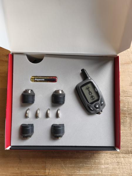 BBP 13-317 A Luftdruckanzeige Bike mit Anhänger