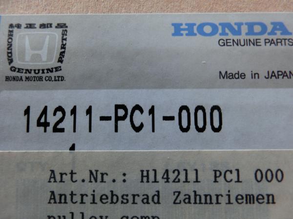 H14211-PC1-000 Pully Antriebsrad Zahnriemen für GL 1200