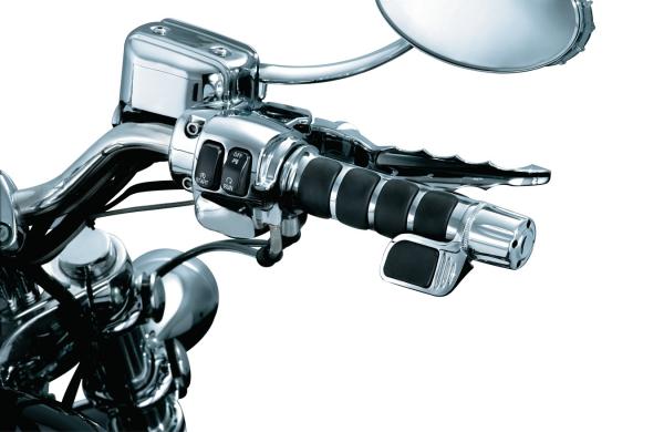 K 6299 Contoured Throttle Boss chrom für Iso Griffe GL 1800