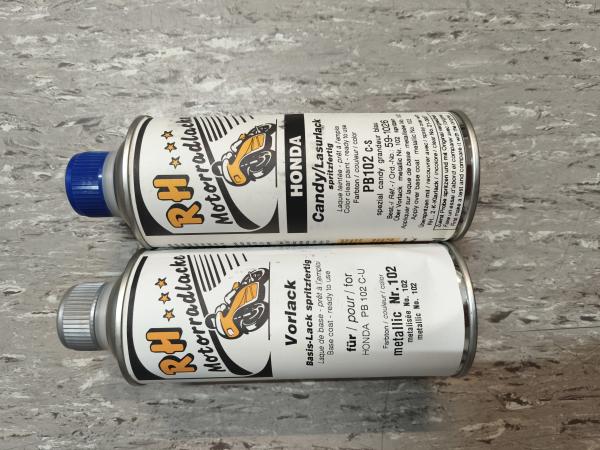 S 00400 Lackset blau PB 102 C-S für Honda GL1100