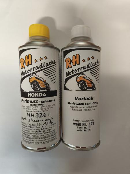 S 00426 Lackset glacier weiß NH326 P für Honda GL1500
